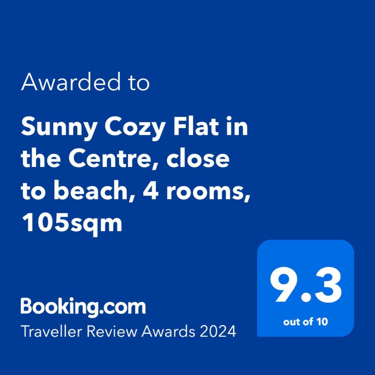 Sunny Cozy Flat In The Centre, Close To Beach, 4 Rooms, 105Sqm Varna Exterior foto